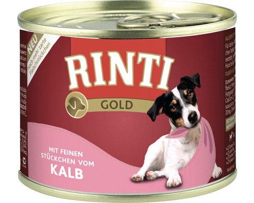 Nourriture pour chiens humide RINTI veau 1 pack 800 g