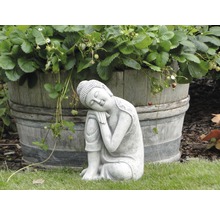 Gartenfigur Buddha schlafend 25x23x37 cm