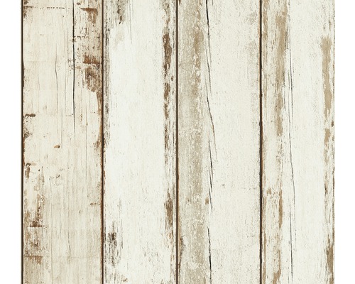 Vliestapete 36893-1 Elements II Holzoptik creme Tapete mit Holzdielenoptik