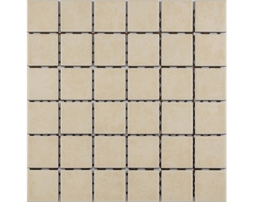 Mosaïque en céramique pour la douche R10B beige émaillé 30x30 cm