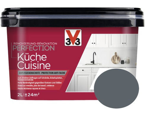 Rénovation Perfection cuisine noir fumée 2 l