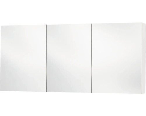 Armoire de toilette Differnz Somero 120 cm blanc 3 porte