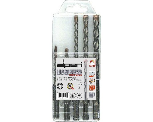 Steinbohrer Set Alpen SDS-Plus 5-tlg Steinbohrer Set Alpen SDS-Plus 5-tlg