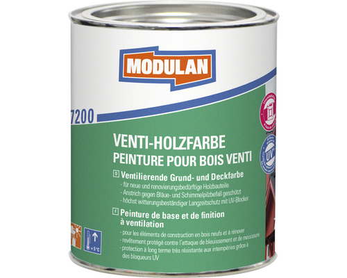 MODULAN Venti peinture pour bois dans un pot de peinture
