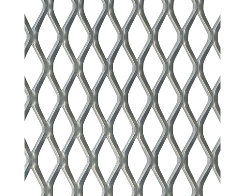Tôle de métal déployé en acier 300x1000x1.2 mm Grillage métallique à motif losanges
