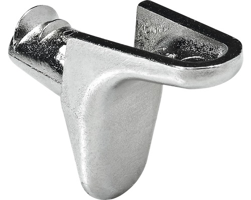 Sekura 2 - Bodenträger, vernickelt Ø 5 mm, 100 Stück Regalbodenträger aus Metall
