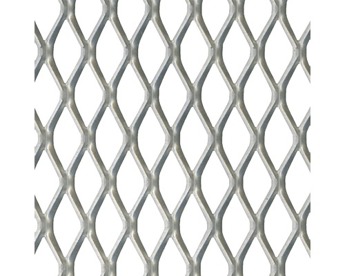 Tôle de métal déployé en acier 250x500x1.2 mm Gros plan sur du métal déployé