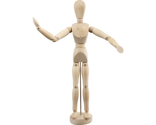Figurine en bois, mobile
