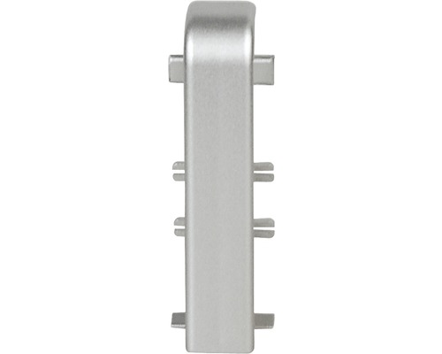 Entretoise argent 50/20, adaptée à SU060L & FU060L Connecteur d''angle en aluminium pour éléments de clôture