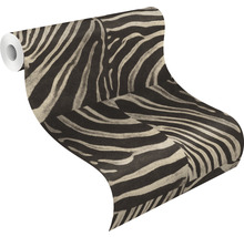 Rouleau de papier peint à motif zébré