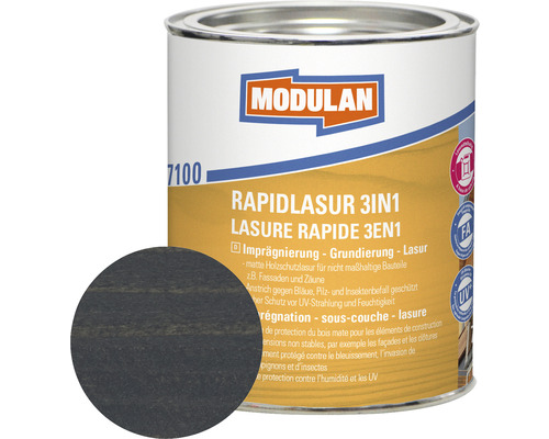 MODULAN Rapidlasur 3in1 FS dunkelgrau 750 ml