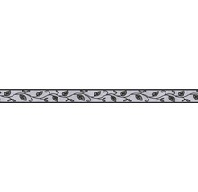 Frise autocollante 2622-19 Only Borders 9 Feuilles gris 5 m x 5 cm