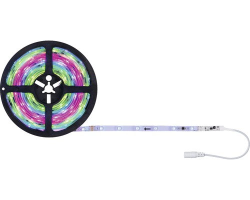 LED-Streifen auf einer Rolle mit Anschlusskabel