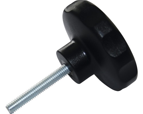 Vis de poignée-étoile D-55 mm 6x14 Vis à bouton étoile avec filetage