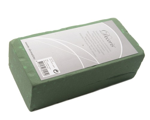 Mousse florale humide, verte