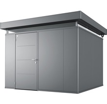 Abri de jardin métallique avec porte