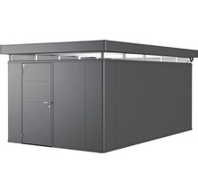 Remise à outils biohort CasaNova porte à gauche 330 x 530 cm gris foncé métallique