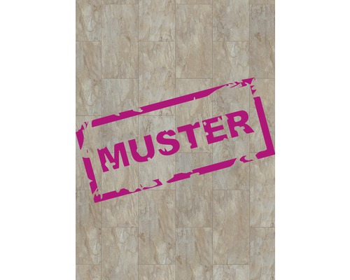 Échantillon de stratifié 8.0 Visio Grande ardoise colorée Motif de carreaux aspect marbre