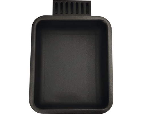 Bac à plantes noir avec poignée pour le jardin