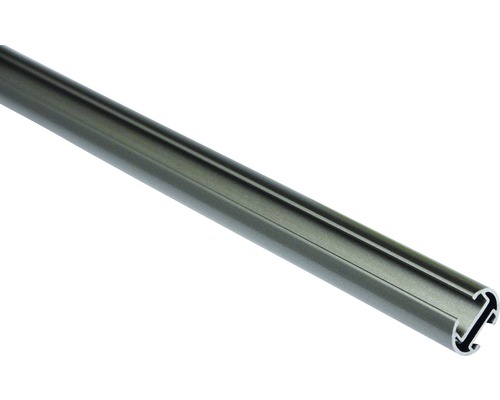 Vorhangstange Memphis Innenlauf silber-matt 160 cm Aluminiumprofil