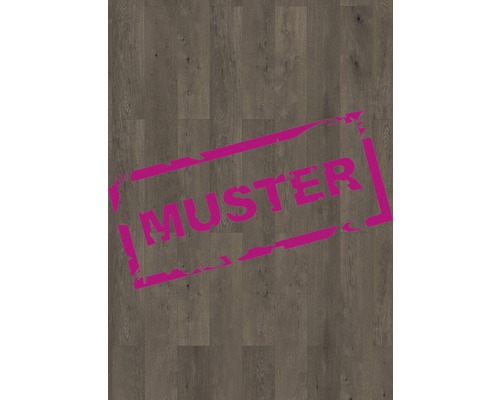Handmuster zu Vinylboden GREEN VINYL Steineiche Landhausdiele Klickverbindung 1290 x 173 x 4,0 mm Muster von Laminatboden