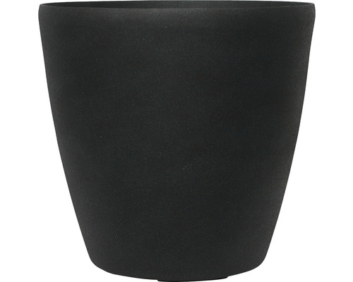 Pot pour plantes Lafiora pierre artificielle Ø 43 cm h 41 cm noir