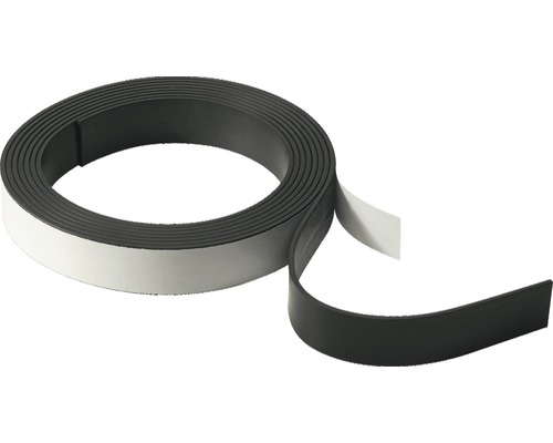 Magnetband selbstklebend, Breite: 19 mm, Länge 2.5 m