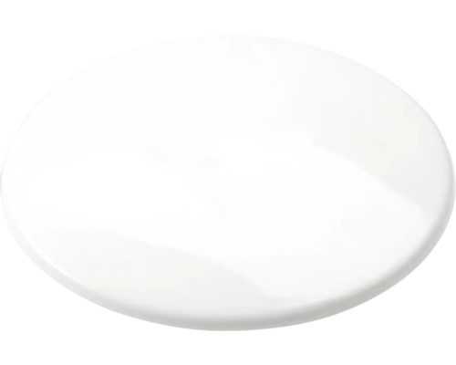 Capuchon de recouvrement pour Rastex 25 mm, blanc, 100 pièces Plaque de recouvrement ronde