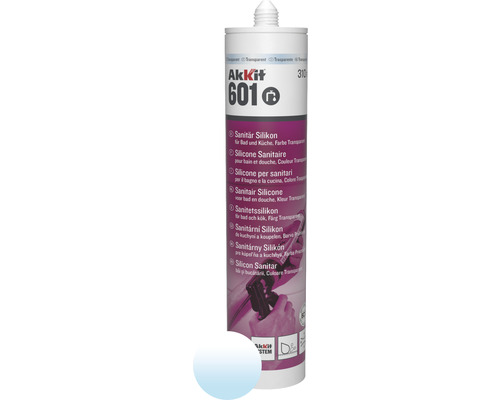 Silicone sanitaire Akkit 601 transparent 310 ml