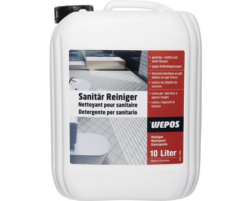 Nettoyant sanitaire Wepos 10 L