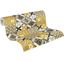 Rouleau de papier peint avec motif mosaïque