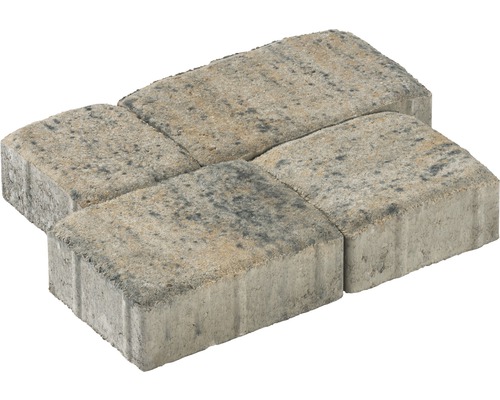 Pavé iWay Life calcaire coquillier multiformat épaisseur 6 cm (disponible uniquement par couches)