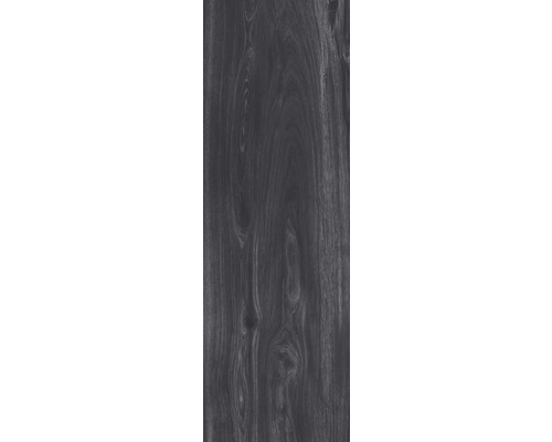 FLAIRSTONE Feinsteinzeug Terrassenplatte Wood Light Antracite rektifizierte Kante 120 x 40 x 2 cm