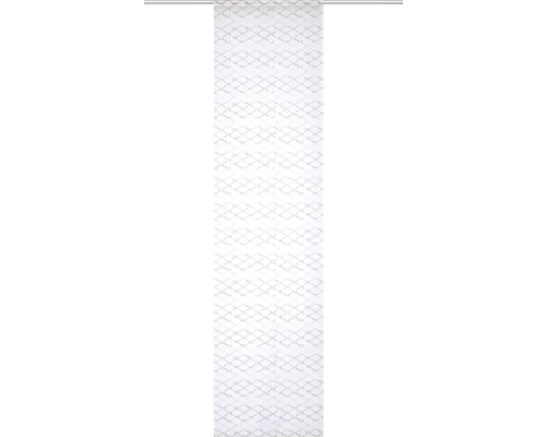 Panneau japonais effet voile Scherli gris 60x245 cm