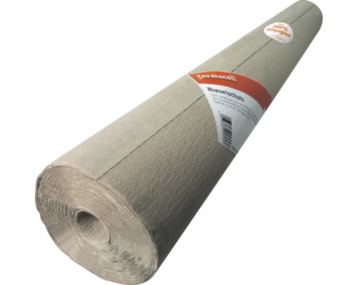 fermacell Rieselschutz grau 30 m x 850 mm Abdeckfläche 22,5 m² Rolle Rieselschutzpapier aus hundert Prozent Altpapier