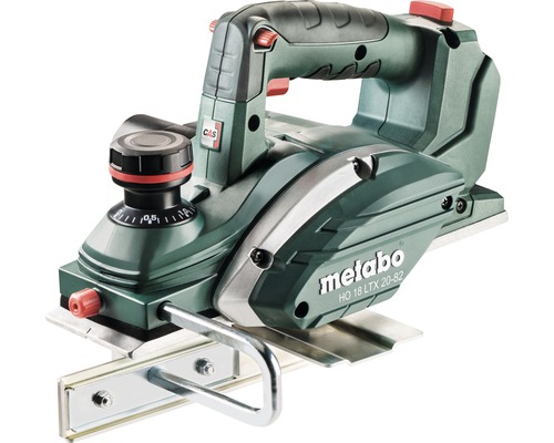 Metabo Rabot sans fil 18V HO 18 LTX 20-82, sans batterie ni chargeur, avec couteau réversible