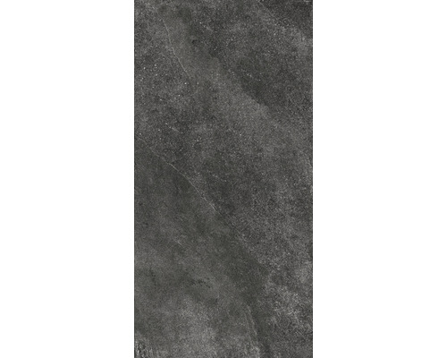 Dunkelgraue Bodenfliese mit Marmoroptik