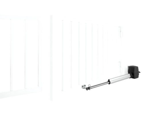 Installation de portail automatique avec entraînement