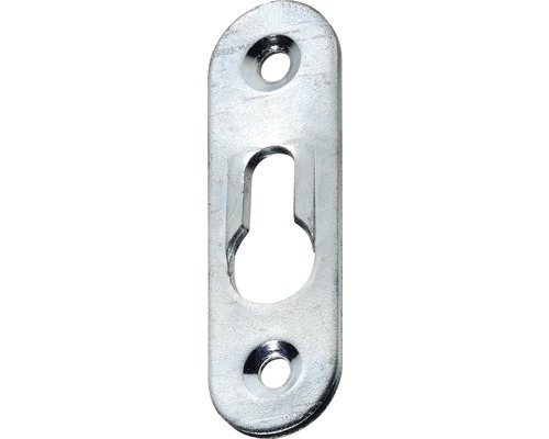 Schrankaufhänger mit Schlüssellochung, verzinkt 40x15 mm, 50 Stück