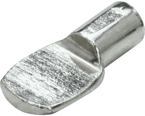 Löffelbodenträger vernickelt 7/8 mm Regalbodenträger 40 Stück Regalbodenhalter aus Metall