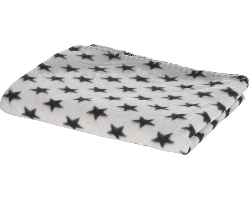 Fleece-Decke mit Sternmuster