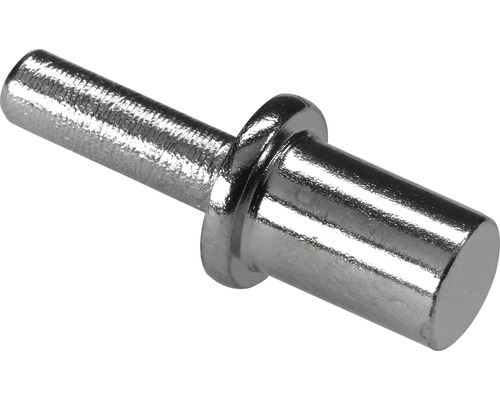 Taquet en métal pour étagère ou tablette 3/5 mm, 100 pièces Goupille métallique avec collerette