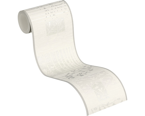 Tapetenrolle mit Baummuster