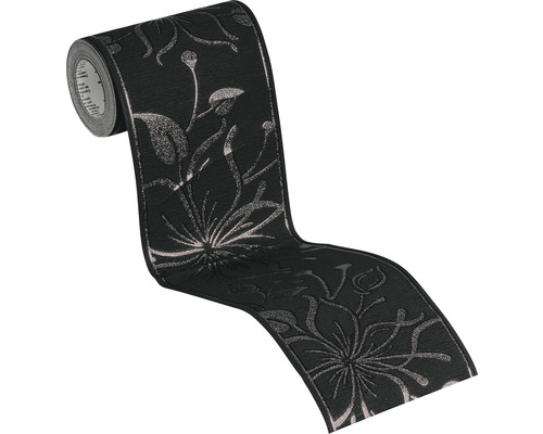 Bordure de papier peint à motif floral en rouleau