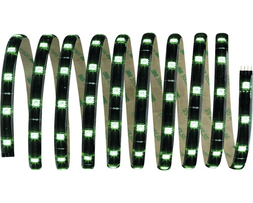 LED Lichtband mit gruenen Leuchten