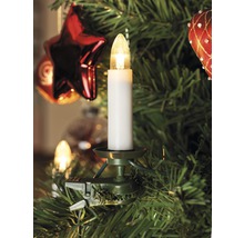 Arbre de Noël avec une bougie électrique avec clip
