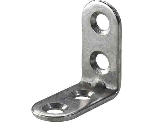 Stuhlwinkel, Edelstahl 30x30x15 mm, 25 Stück Winkelverbinder mit Bohrlöchern