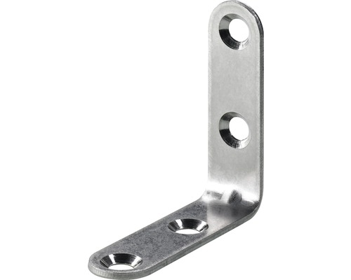 Stuhlwinkel, Edelstahl 50x50x15 mm, 25 Stück Winkelverbinder aus Metall mit Löchern zur Befestigung