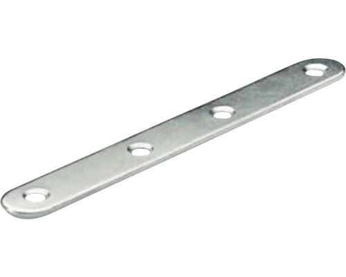 Verbindungsblech, Edelstahl 60x15 mm, 50 Stück Gerader Möbelverbinder aus Metall mit Löchern