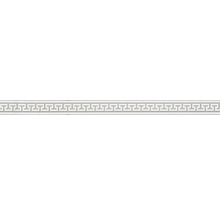 Bordure décorative avec motif grec de méandre